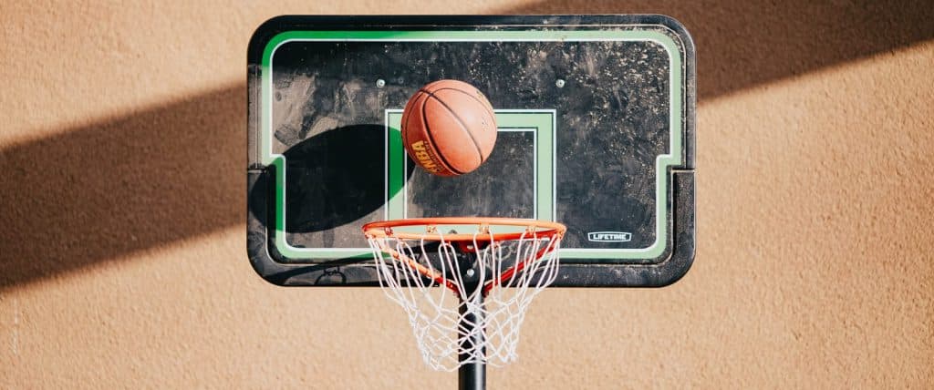 How Much Do Portable Basketball Hoops Cost?ball on hoop