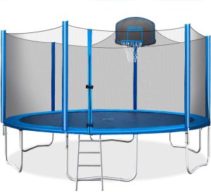 the best Trampoline with a basketball hoop